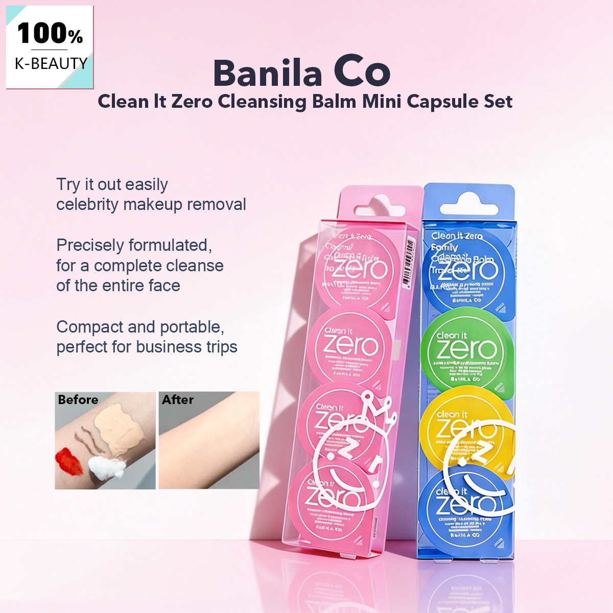 Beauty Makeup Vanity - Banila Co Clean It Zero Cleansing