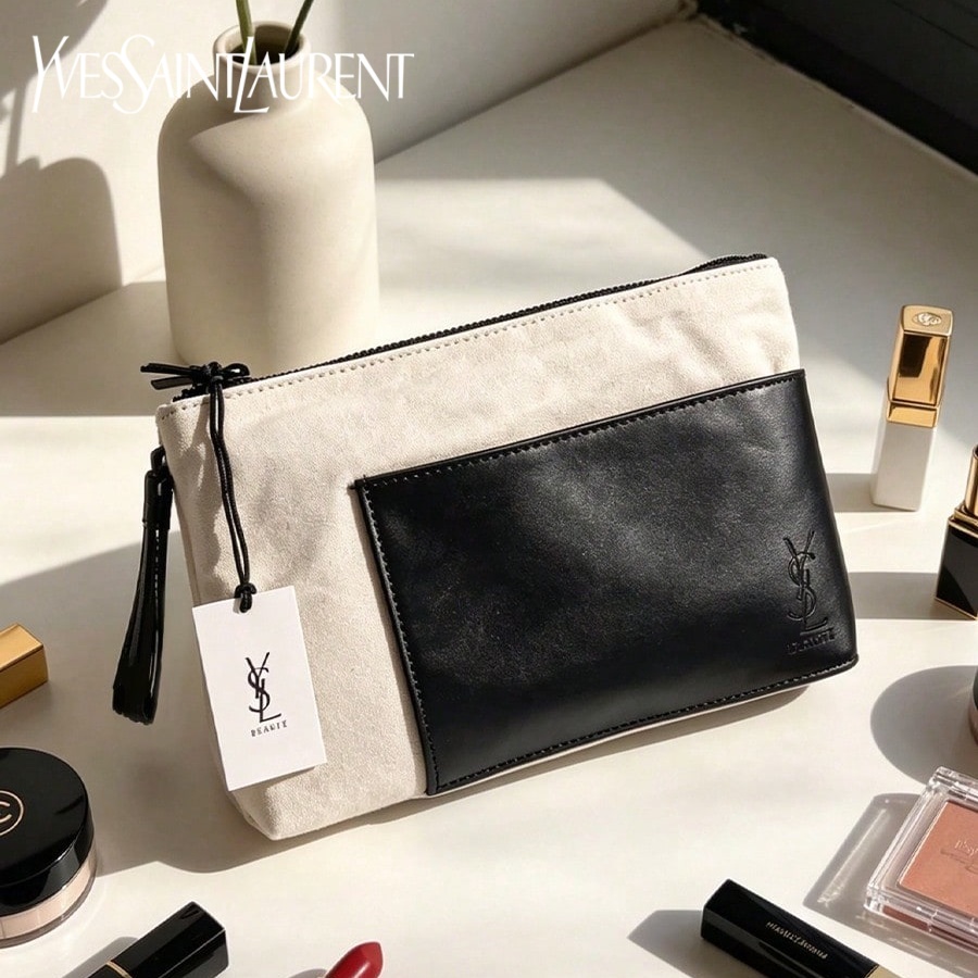 Ysl Beauty Makeup - Borsa Yves Saint Laurent YSL, elegante,