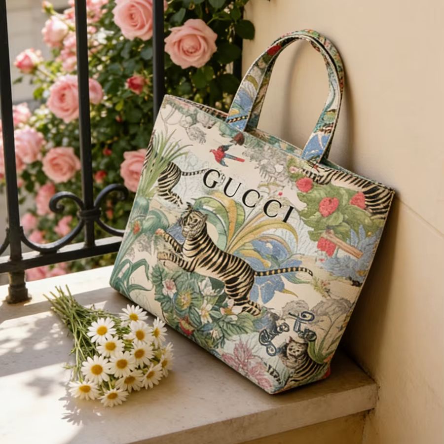 Borsa Gucci con stampa tigre,  - Ysl Beauty Makeup recensione e prezzo