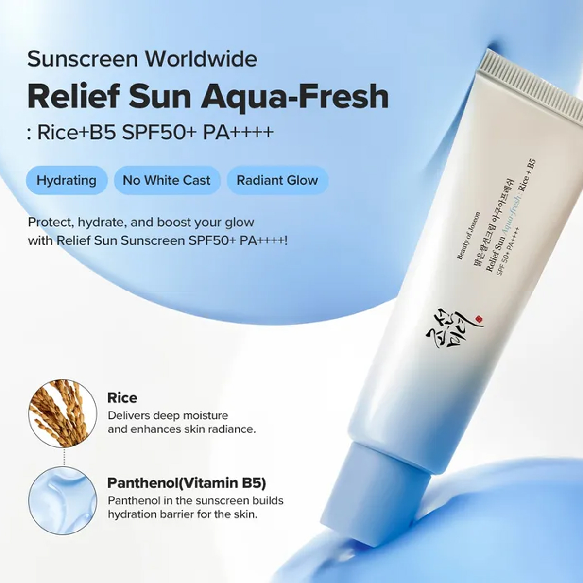 Beauty of Joseon Relief Sun Aq - Makeup Beauty Of Joseon recensione e prezzo