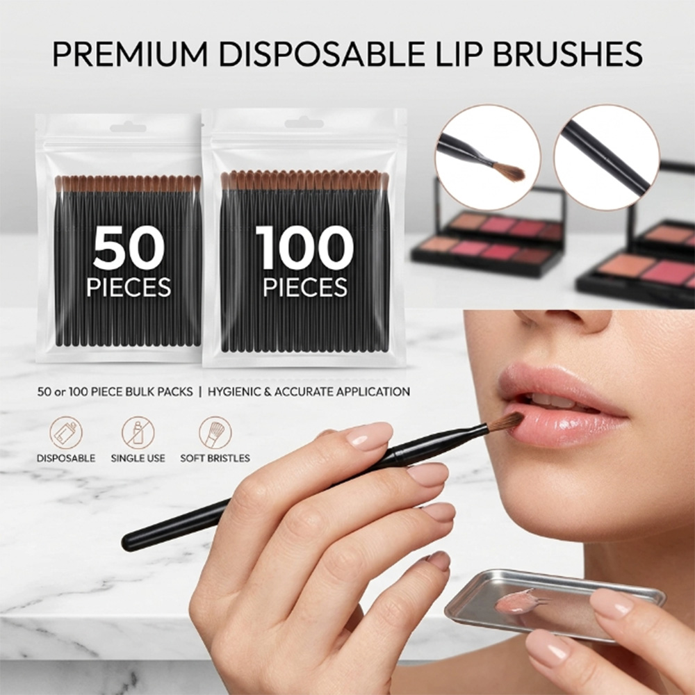 Set di 50/100 Pennelli Monouso - Beauty Makeup Vanity recensione e prezzo