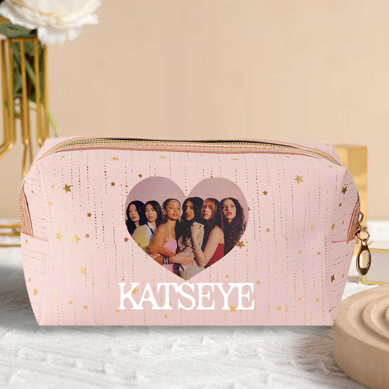 Moda K POP K-KATSEYE Borsa per - Beauty Makeup Vanity recensione e prezzo